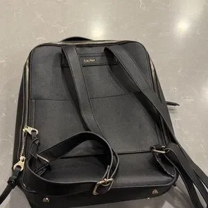 Calpak Black Backpack with Gold Details Calpak | Bags | Calpak Black Backpack With Gold Accents  main image 2